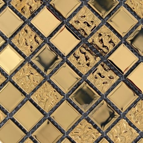 Gold Electroplated Mosaic
