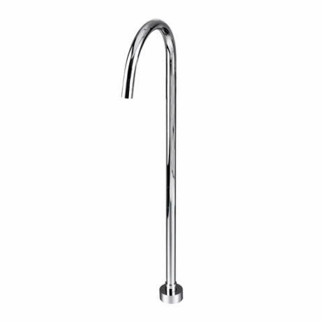 Gio 900x30mm round freestanding bath spout (15mm inlet)