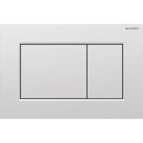 Geberit Sigma01 actuator plate, square, dual flush