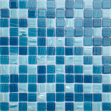 Hot Melt & Crystal Glass Mosaic 23mm