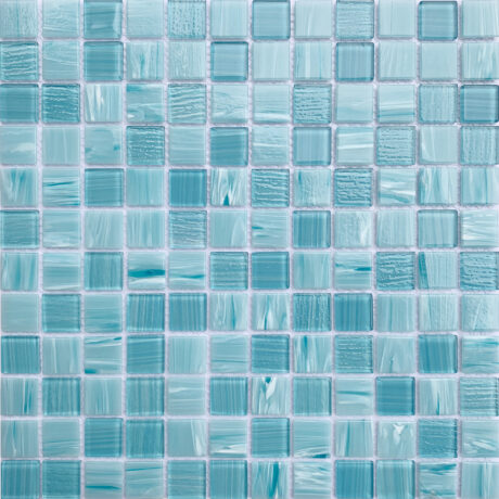 Hot Melt & Crystal Glass Mosaic 23mm