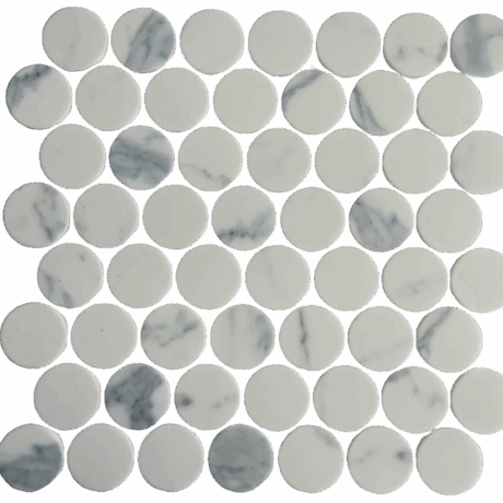 Recycled Circle Glass Mosaic