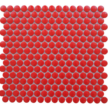 Penny Round Porcelain Mosaic