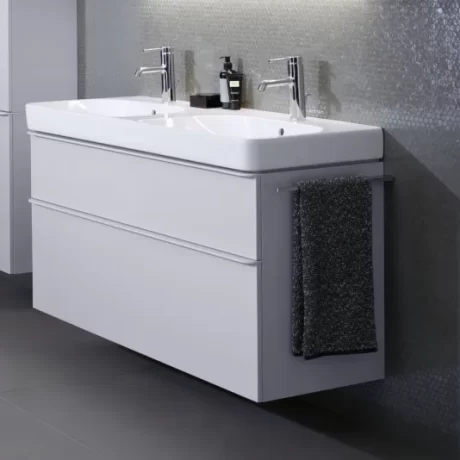 Geberit Smyle Square double washbasin