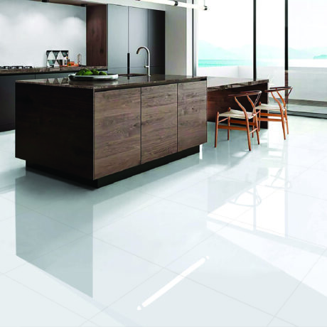 Polished Plain White