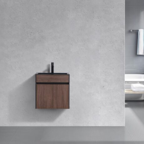 Simplicity 550 vanity & Charcoal Basin