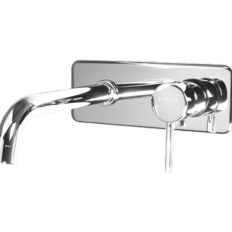 Basin Concealed Mixer Tap with Spout | Moon