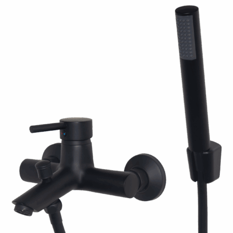 Bath Mixer Tap W/T Std Offset | Moon Black