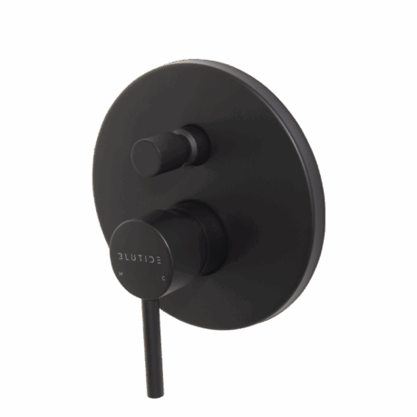 Concealed Diverter Mixer Tap | Moon Black