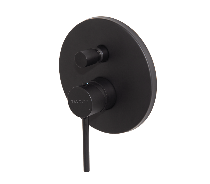 Concealed Diverter Mixer Tap | Neo Black