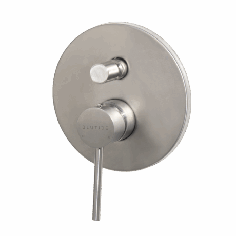 Concealed Diverter Mixer Tap | Neo Brushed Stainless Steel