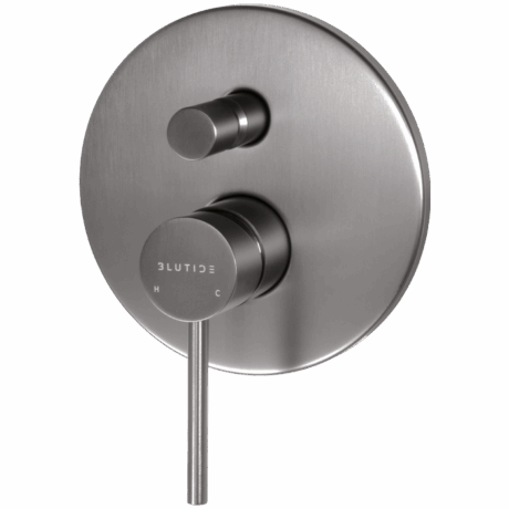 Concealed Diverter Mixer Tap | Neo Gunmetal