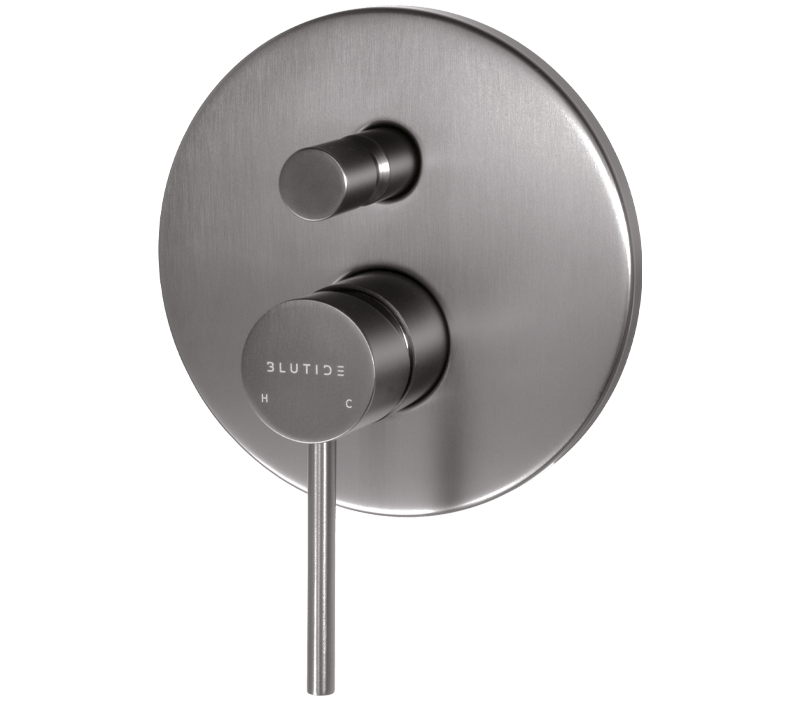 Concealed Diverter Mixer Tap | Neo Gunmetal