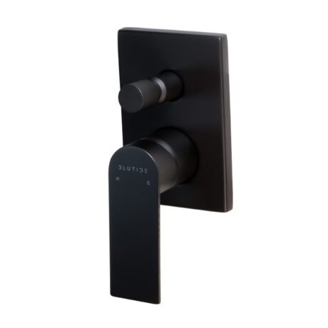 Concealed Diverter Trim Kit | Silk Black