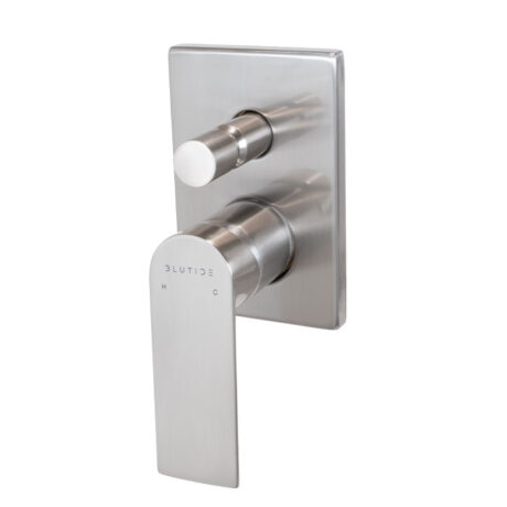 Concealed Diverter Trim Kit | Silk Brushed Stainless Steel