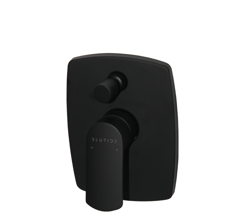 Concealed Diverter Mixer Tap | Spring Black