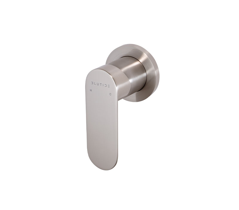 Concealed Mixer Tap Trim Kit | Satin Brushed Stainless Steel
