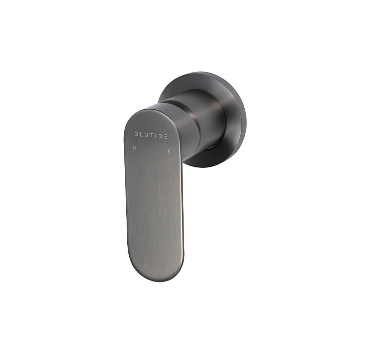 Concealed Mixer Tap Trim Kit | Satin Gunmetal