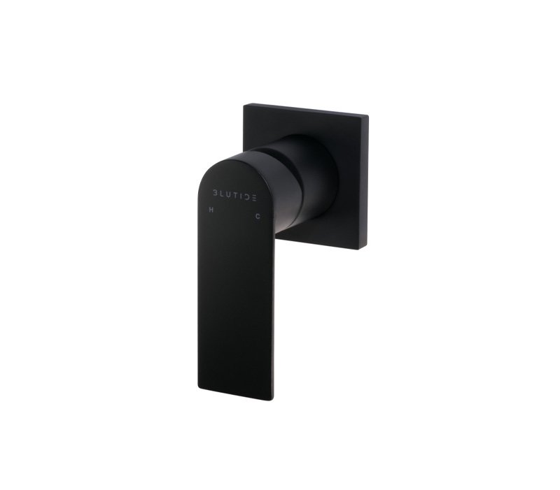 Concealed Mixer Tap Trim Kit | Silk Black