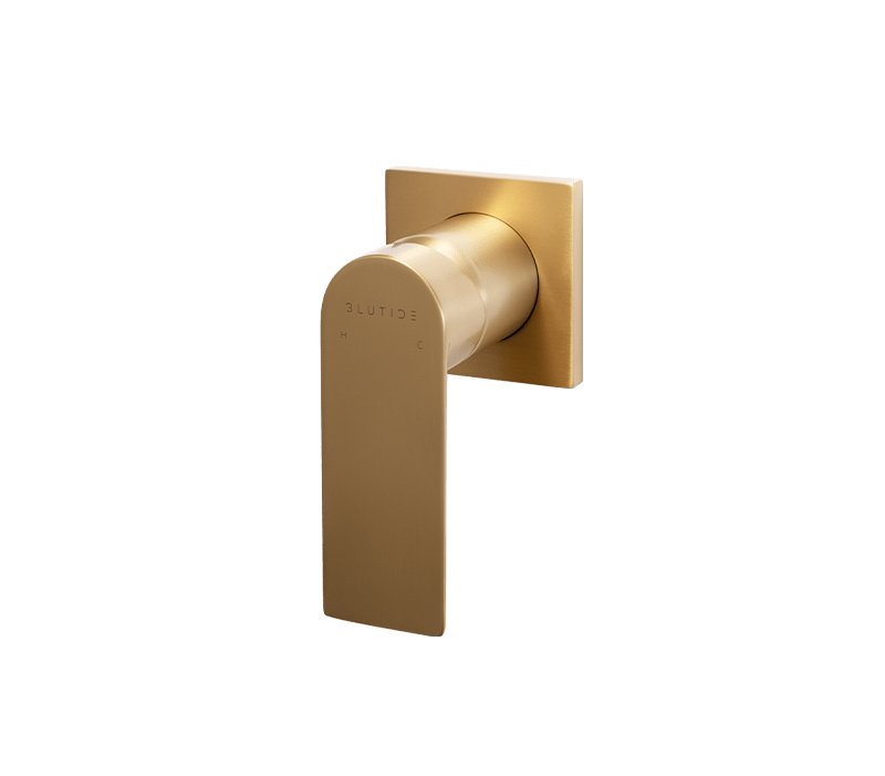 Concealed Mixer Tap Trim Kit | Silk Brass