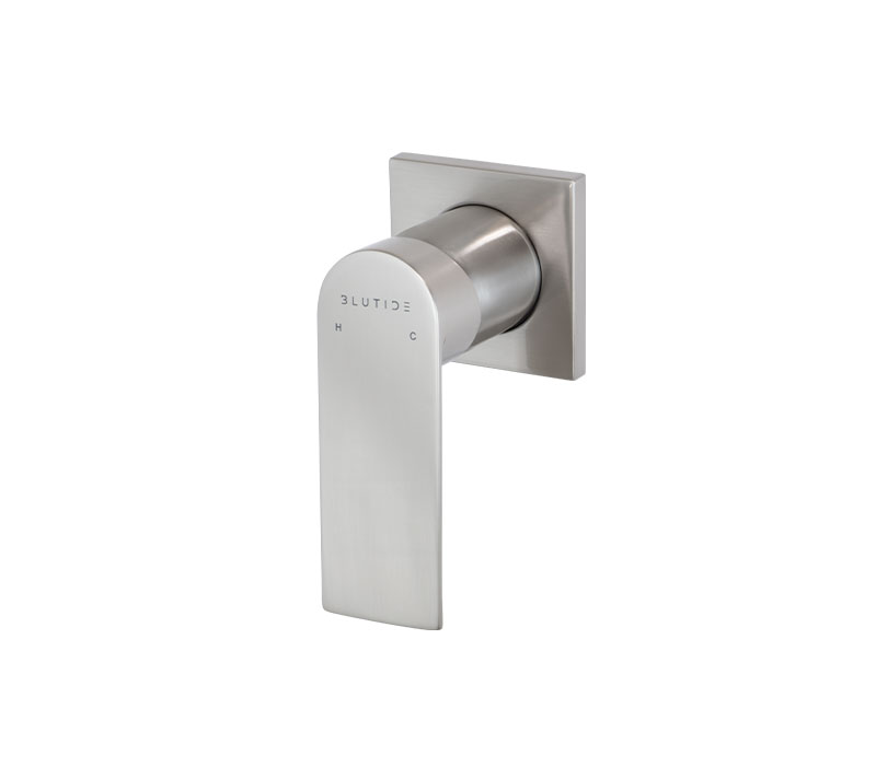 Concealed Mixer Tap Trim Kit | Silk Brushed Stainless Steel