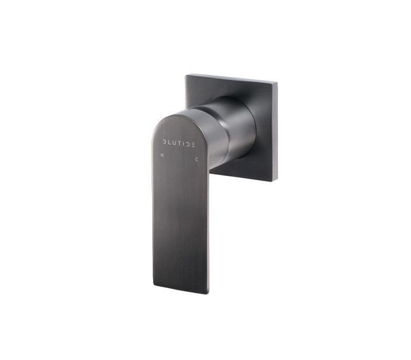 Concealed Mixer Tap Trim Kit | Silk Gunmetal