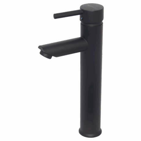 High Basin Mixer Tap | Moon Black