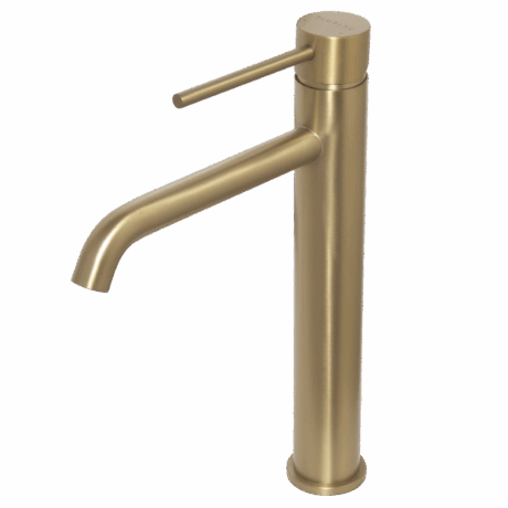 High Basin Mixer Tap | Neo Brushed Brass