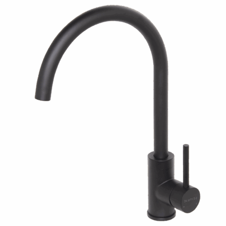 Single Hole Sink Mixer Tap | Neo Black