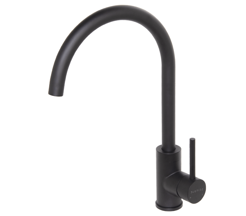 Single Hole Sink Mixer Tap | Neo Black