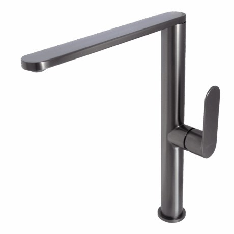Single Hole Sink Mixer Tap | Satin Gunmetal