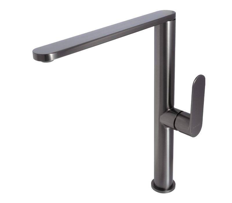 Single Hole Sink Mixer Tap | Satin Gunmetal