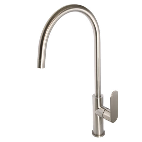 Sink Mixer Tap | Satin Brushed Stainless Steel