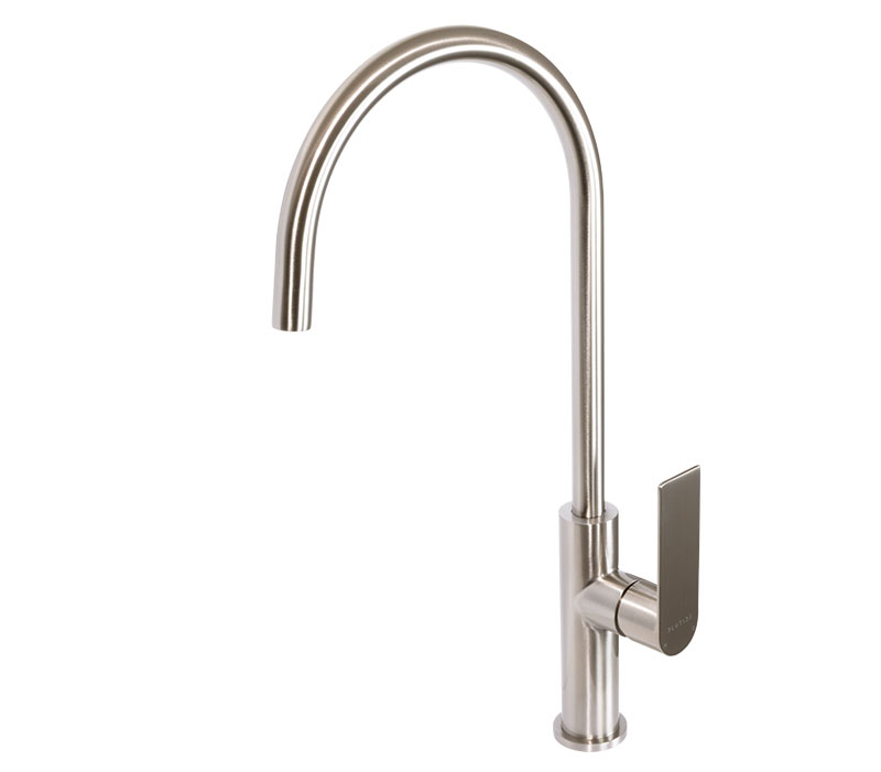 Sink Mixer Tap | Silk Brushed Stainless Steel