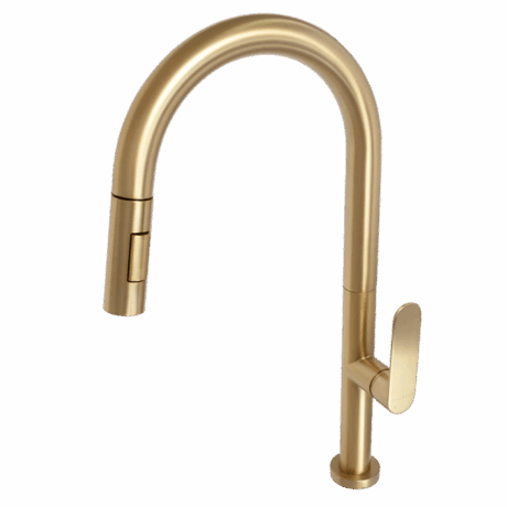 Spray Sink Mixer Tap | Satin Brass