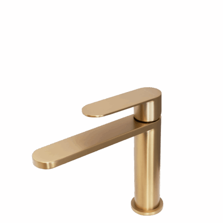 Std Basin Mixer Tap | Satin Brass