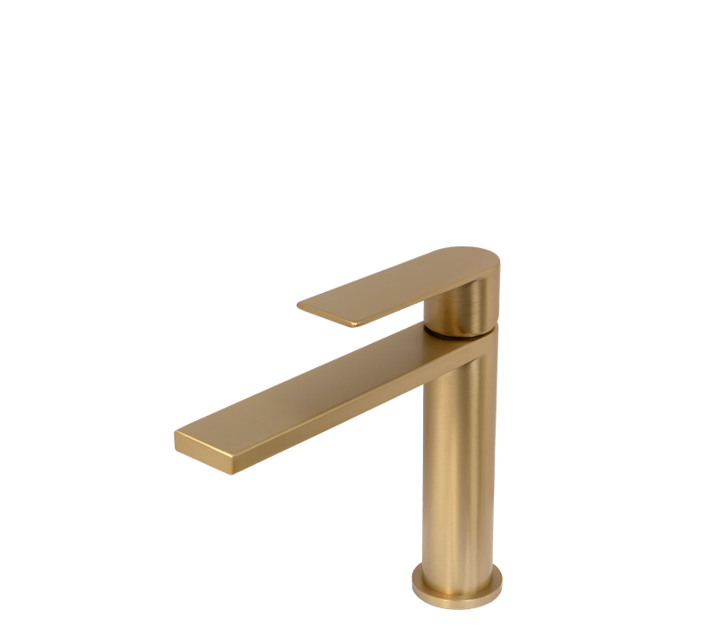 Std Basin Mixer Tap | Silk Brass