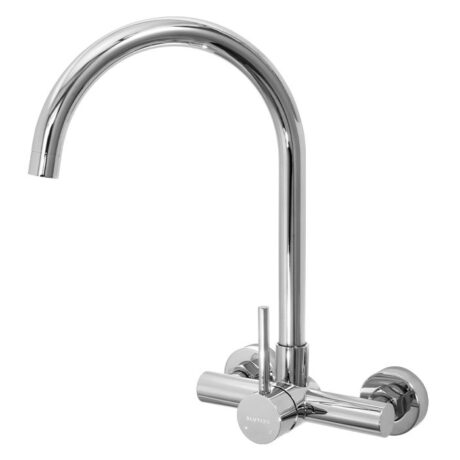 Wall Type Sink Mixer Tap J Spout | Moon