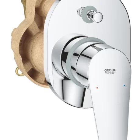 Bauedge Single-lever bath mixer 1/2"