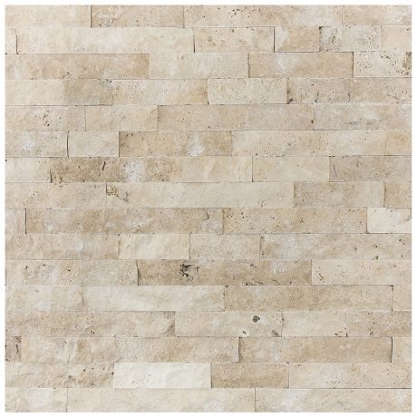 Light Travertine Cladding 50 x FL Splitface