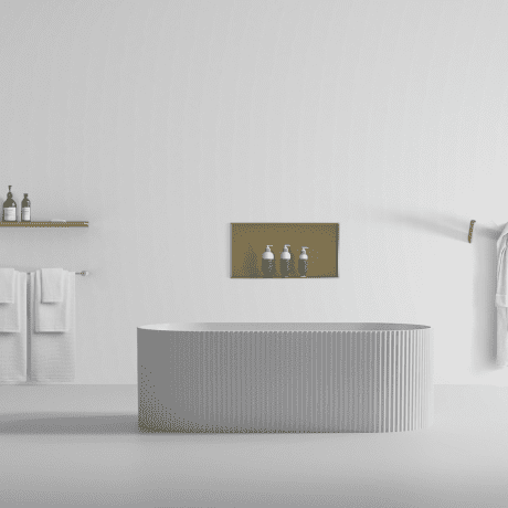 Large Towel Rack Gold