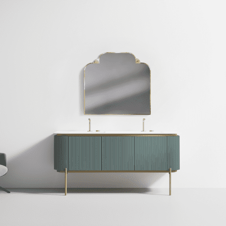 Crocky Double Jade Green - Basin