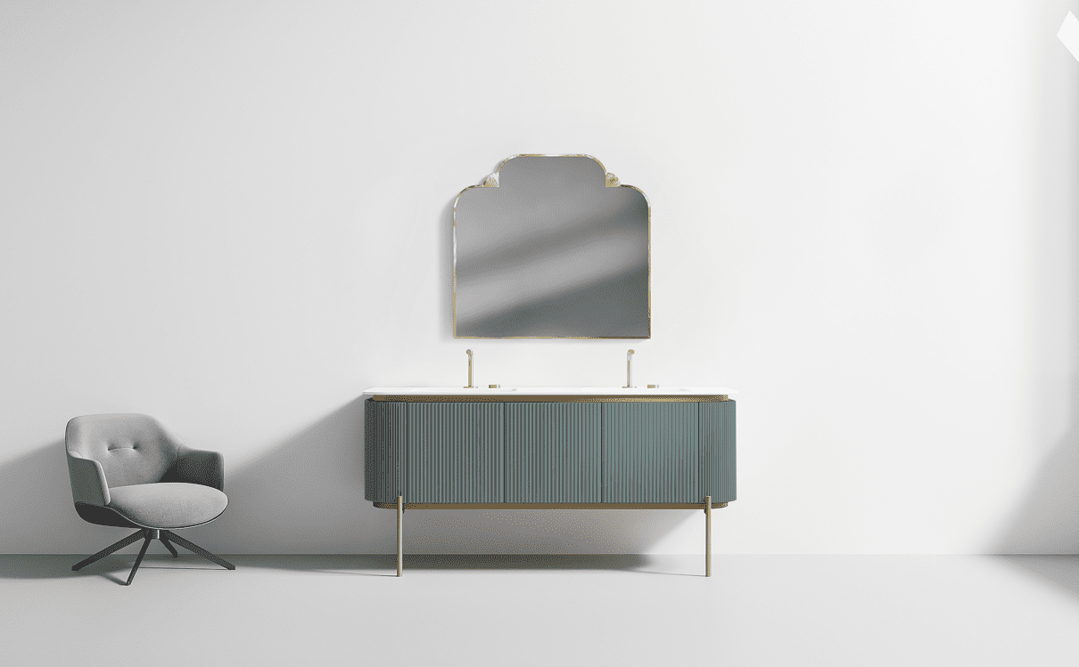 Crocky Double Jade Green - Basin