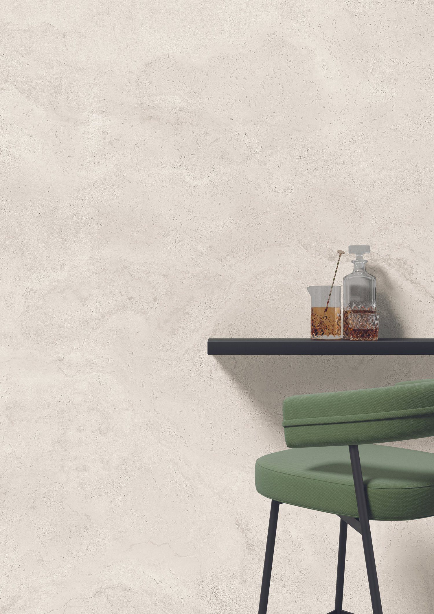 TRAVERTINE MINIMAL WHITE
