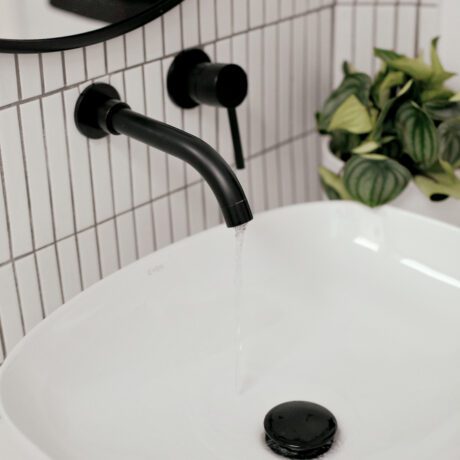 Blackened Brass Basin Pop Up Plug | Unslotted