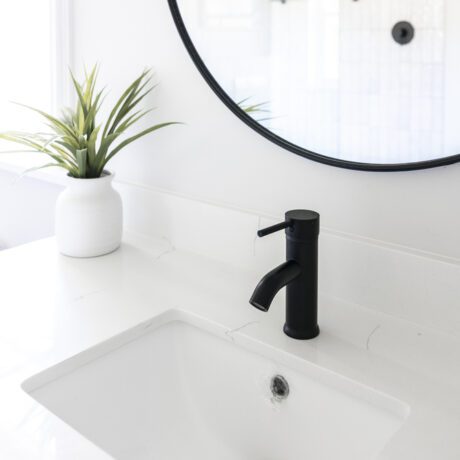 Blackened Brass Basin Pop Up Plug | Slotted