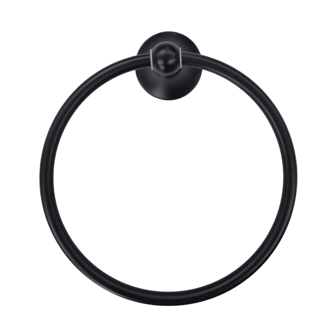 Blackened Brass Towel Ring - Image 3