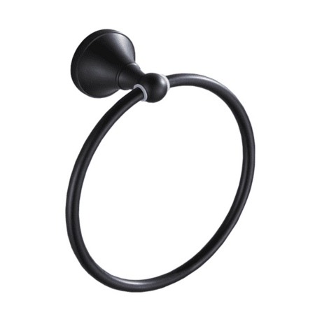 Blackened Brass Towel Ring