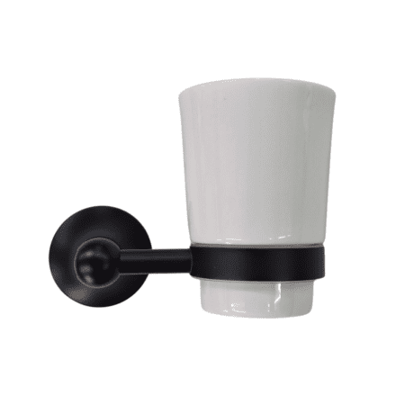 Blackened Brass Toothbrush Holder