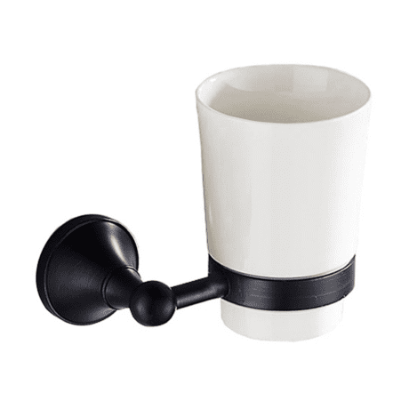 Blackened Brass Toothbrush Holder